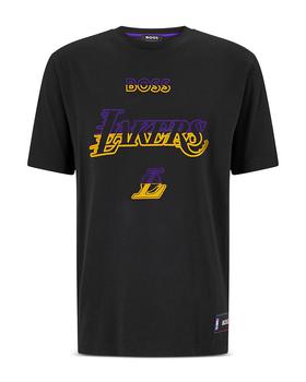 Hugo Boss | Lakers Basketball Graphic Tee商品图片,满$100享8折, 满折