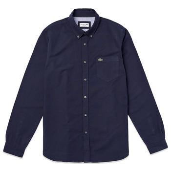 推荐Lacoste Long Sleeve Oxford Shirt CH4976 - Dark Navy商品
