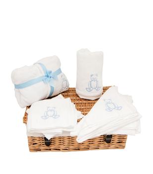 商品Bear-Embroidered Bathrobe, Towel and Muslin Hamper,商家Harrods CN,价格¥3014图片