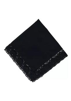商品Women's Ebony Lace Border Handkerchief,商家Belk,价格¥88图片