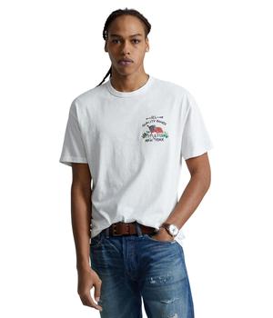 ralph lauren mens真假, Ralph Lauren | Classic Fit Flag Jersey T-Shirt商品图片 7.5折
