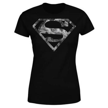 推荐DC Originals Marble Superman Logo Women's T-Shirt - Black商品