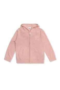 Burberry | Burberry Kids Equestrian-Knight Embroidered Long Sleeved Hoodie 3.3折