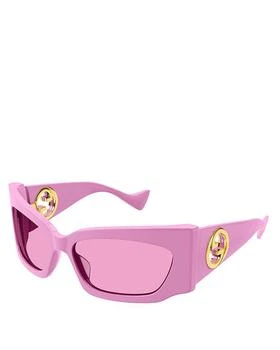 Gucci | GG1412S GG Blondie Directional Sunglasses, 62mm 