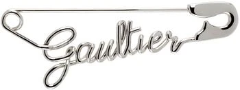 Jean Paul Gaultier | Silver 'The Gaultier Safety Pin' Single Earring,商家Ssense US,价格¥1007