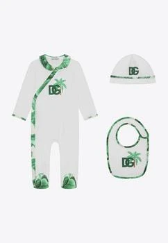 Dolce & Gabbana | Baby Boys Banana Tree Print 3-Piece Gift Set,商家Thahab,价格¥3541