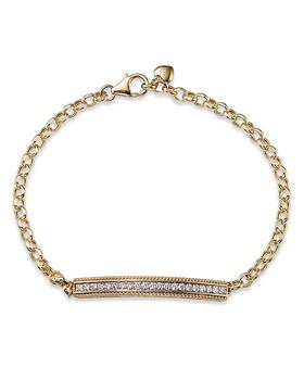 商品Diamond Bar Bracelet in 14K Yellow Gold, 0.45 ct. t.w. - 100% Exclusive,商家Bloomingdale's,价格¥31387图片