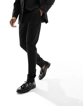 ASOS | ASOS DESIGN skinny suit trousers in black,商家ASOS,价格¥275