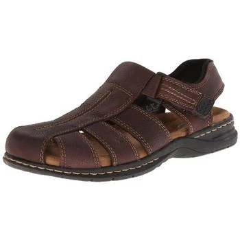 推荐Dr. Scholl's Shoes Mens Gaston Leather Casual Fisherman Sandals商品