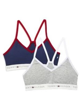 Tommy Hilfiger | Girl's 2-Pack Racerback Sports Bras,商家Saks OFF 5TH,价格¥97