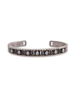 商品Armenta | New World Sterling Silver & Aquamarine Cuff Bracelet,商家Saks Fifth Avenue,价格¥4232图片