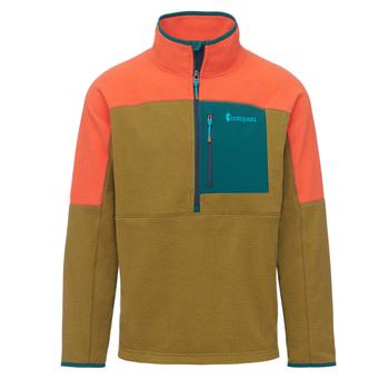 Cotopaxi | Cotopaxi Abrazo Half Zip Fleece Jacket Canyon / Oak商品图片,