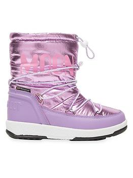 商品Moon Boot | Little Girl's & Girl's Metallic Moon Boots,商家Saks Fifth Avenue,价格¥1260图片