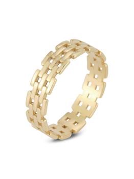 商品14K Yellow Gold Link Ring,商家Saks OFF 5TH,价格¥1741图片