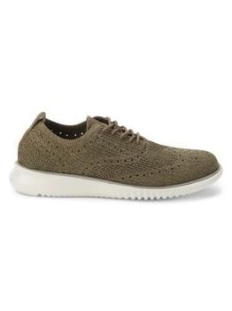 2.Zerogrand Wingtip Knit Oxford Shoes product img