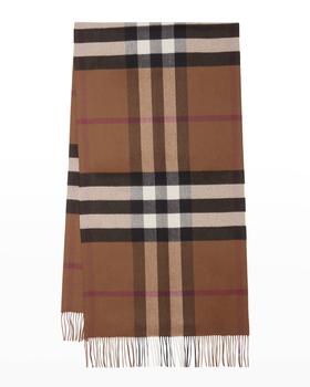 推荐Men's Oversized Giant Check Cashmere Scarf商品