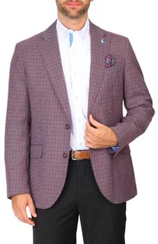 TailorByrd | Merlot Micro Houndstooth Sport Coat,商家Premium Outlets,价格¥1033