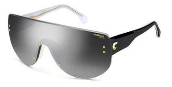 推荐Grey Mirrorshade Silver Shield Unisex Sunglasses FLAGLAB 12 079D/IC 99商品