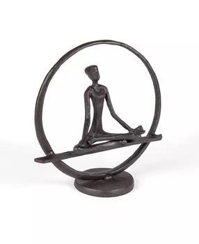 Danya B | Yoga Meditation Circle Cast Iron Sculpture,商家Macy's,价格¥337