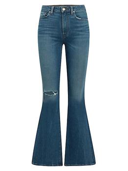 推荐Holly High-Rise Flare Jeans商品