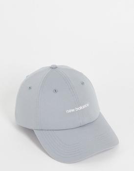 New Balance | New Balance linear logo baseball cap in slate商品图片,7.5折×额外9.5折, 额外九五折