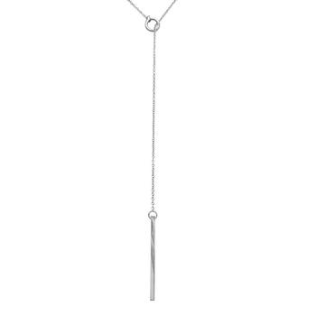 ADORNIA | Adornia Lariat Necklace silver商品图片,2.7折