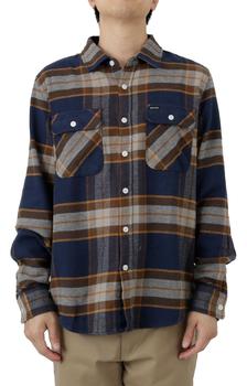 Brixton怎么样, Brixton | Bowery L/S Flannel - Joe Blue商品图片 9.2折×额外7折, 额外七折