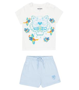 Kenzo | Baby printed T-shirt and shorts cotton set商品图片,