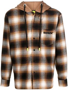 推荐BARROW - Checked Flannel Shirt商品