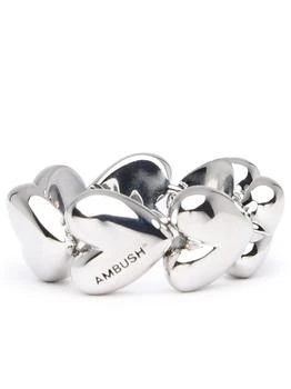 Ambush | AMBUSH HEART LINK RING,商家Baltini,价格¥2920