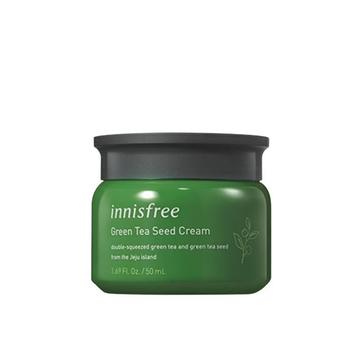 推荐韩国直邮innisfree悦诗风吟面霜50ml绿茶籽精萃保湿滋润舒缓修复商品