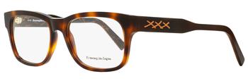 推荐Ermenegildo Zegna Men's XXX Eyeglasses EZ5173 052 Dark Havana 56mm商品