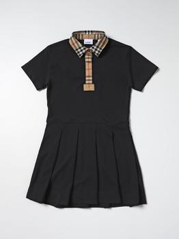 burberry童装, Burberry | Burberry cotton polo dress with check details商品图片 