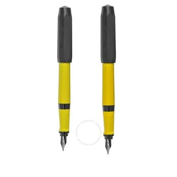 Kaweco | Perkeo Indian Summer Fountain Pen 2 pack Bundle in Yellow/Black,商家Jomashop,价格¥126