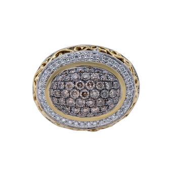 商品Charles Krypell | Charles Krypell Women's Sterling Silver and 18K Gold Ring,商家Premium Outlets,价格¥8901图片