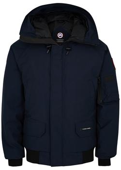 canada goose chilliwack直邮, Canada Goose | Chilliwack navy Arctic-Tech bomber jacket商品图片 