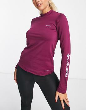 Columbia | Columbia Running trail run performance long sleeve top in purple商品图片,