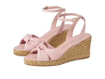 Stuart Weitzman | Playa Espadrille Knot Wedge,商家Zappos,价格¥883