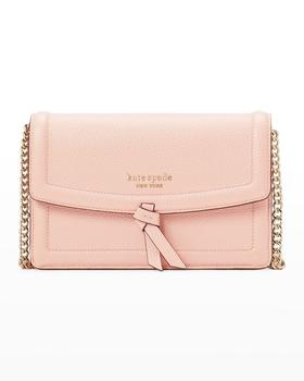 kate spade bag男包, Kate Spade | knott flap leather crossbody bag商品图片 