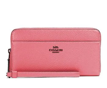 推荐COACH Accordion Zip Wristlet Wallet商品