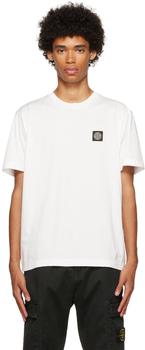 Stone Island | White Patch T-Shirt商品图片,4.2折
