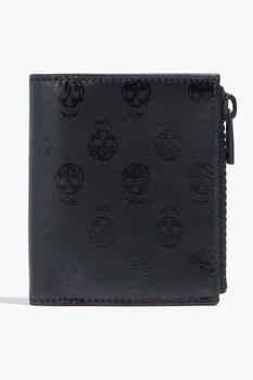 推荐Logo-print leather wallet商品
