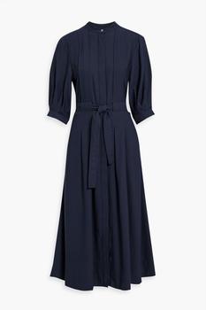 product Eulalie pleated twill midi dress image