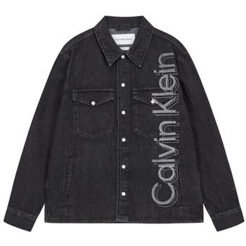 商品Calvin Klein | Men's Denim Black Reconsidered Shirt Jacket,商家Jomashop,价格¥697图片