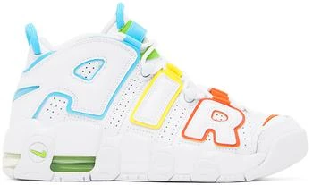 推荐Kids White Air More Uptempo Big Kids Sneakers商品