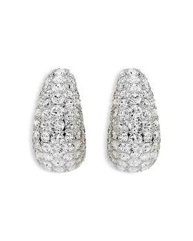 Swarovski | Sublima Crystal Clip On Drop Earrings in Rhodium Plated,商家Bloomingdale's,价格¥1496