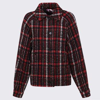 Marni | RED WOOL BLEND DOWN JACKETS商品图片,7.4折