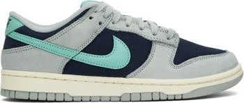 NIKE | Blue Dunk Low Retro Premium Sneakers,商家Ssense US,价格¥484