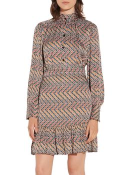 sandro连衣裙, Sandro | Sanel Short Printed Dress商品图片 3.3折