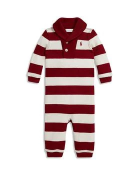 Ralph Lauren | Polo Boys' Striped Estate Rib Cotton Coverall - Baby,商家Bloomingdale's,价格¥403